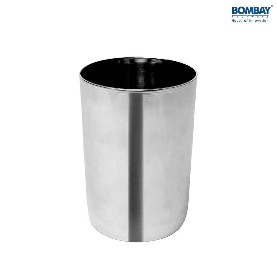 Bombay Kookware Stainless Steel Plain Glass (350Ml)