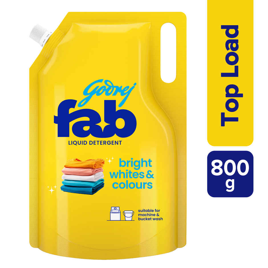 Godrej Fab Machine & Hand Wash Detergent Liquid Refill Pouch