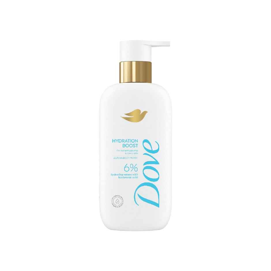 Dove 6% Hydrating Serum With Hyaluronic Acid Hydration Boost Bodywash
