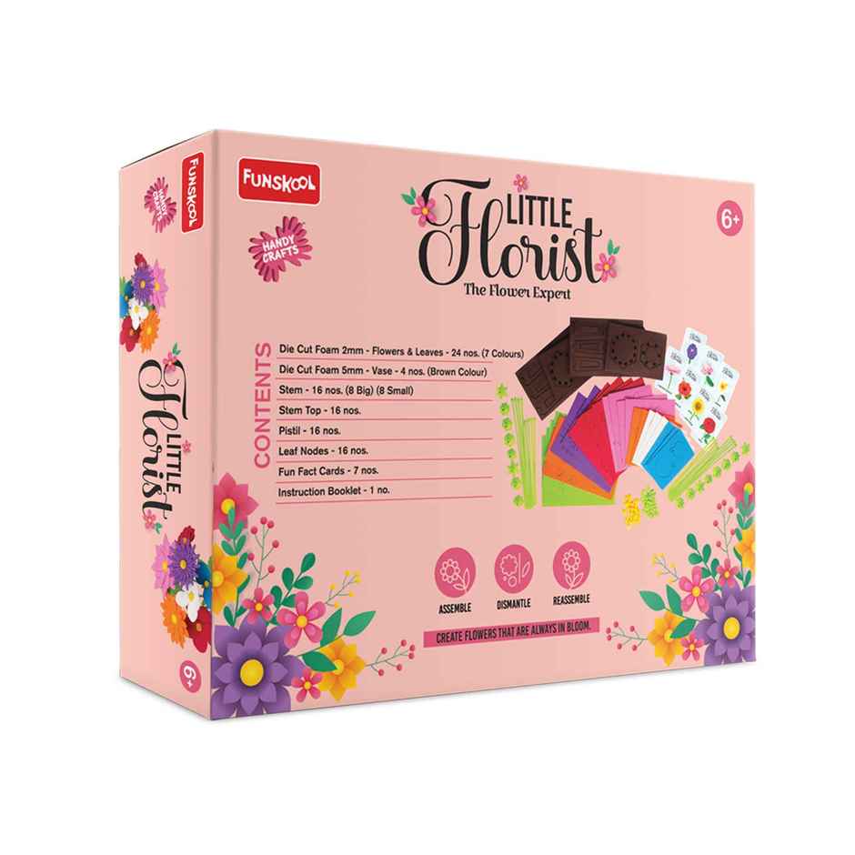 Funskool Little Florist Foam Arts and Crafts DIY Kit