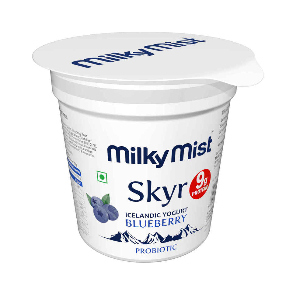 Milky Mist Skyr Blueberry Yogurt