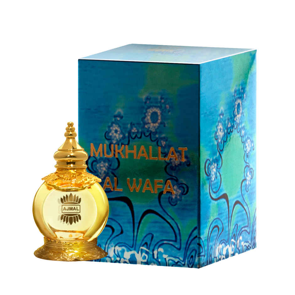 Ajmal Mukhallat Al Wafa Attar Long Lasting Alcohol Free Perfume Oil for Men & Women