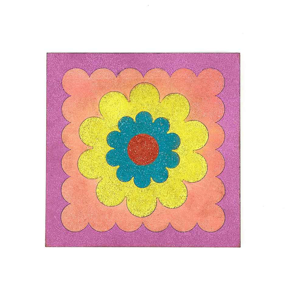 Wall Hanging 6 Inch Colour Bloom | Tota