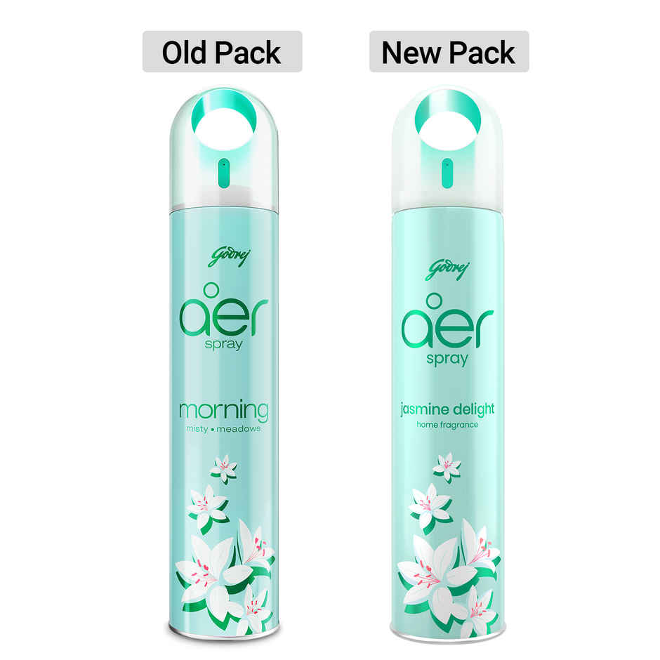 Godrej Aer Room Freshener Spray - Morning Misty Meadows(220ml) & Godrej Aer Room Freshener Spray - Fresh Lush Green(240ml) Combo