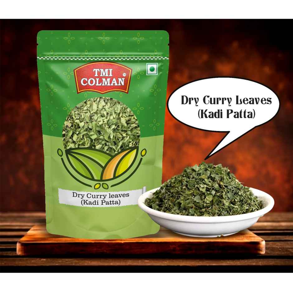 TMI COLMAN Dry Curry Leaves | Kadi Patta