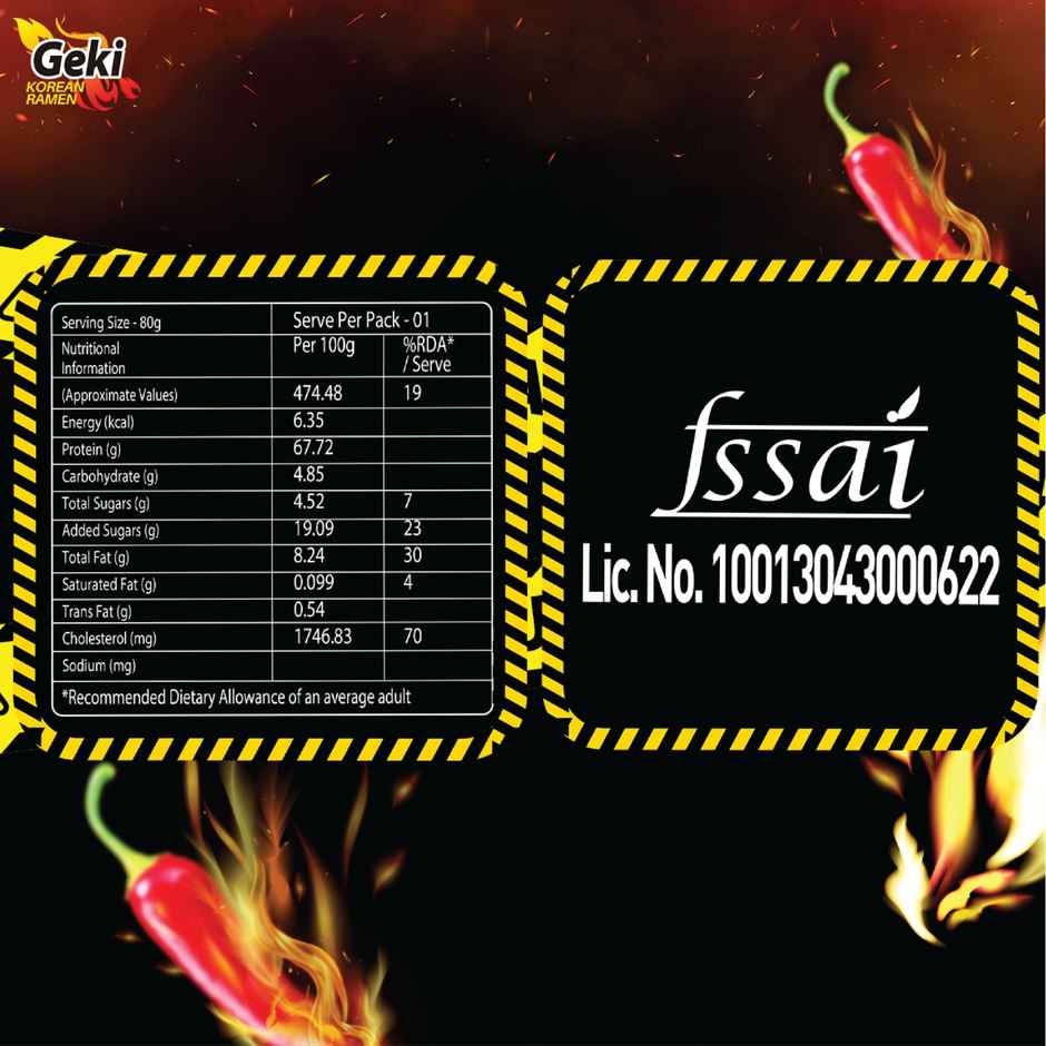 Nissin Geki Spicy Max