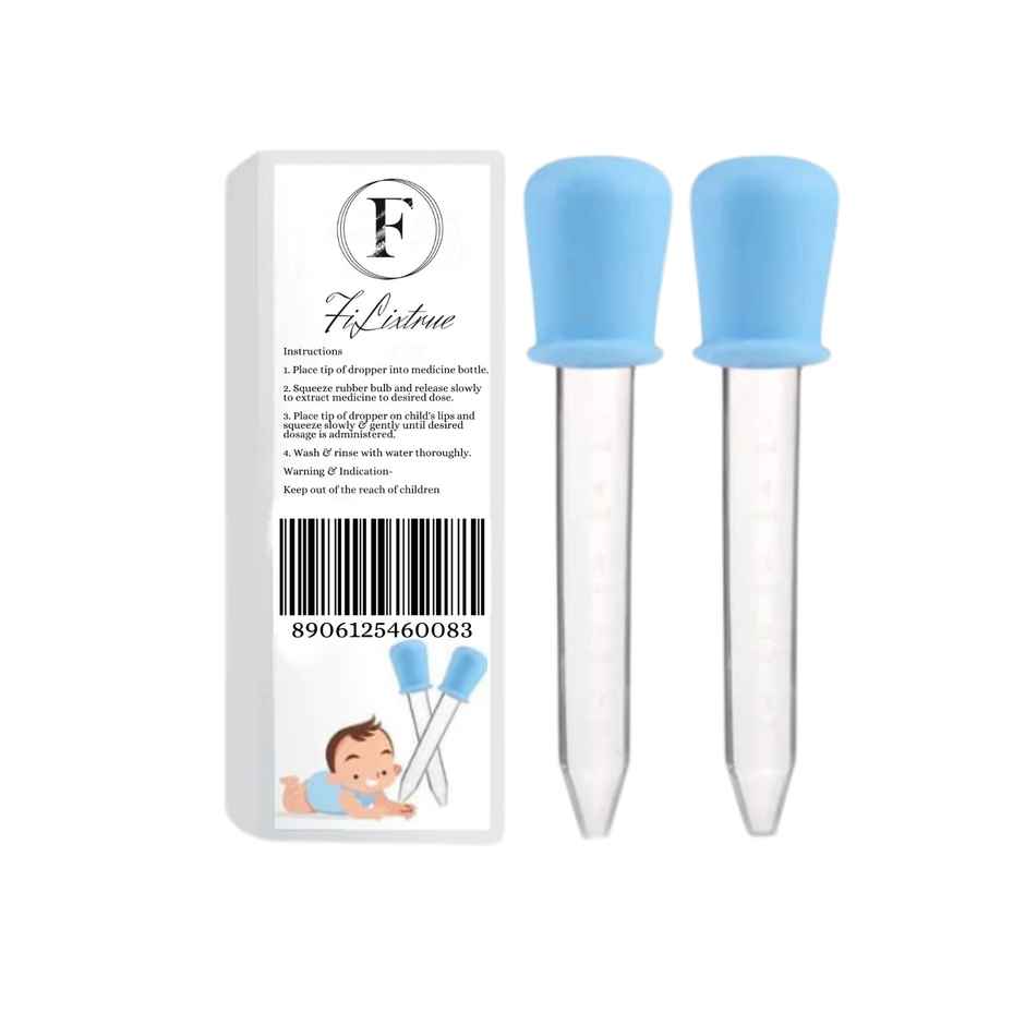Filixtrue Baby Medicine Dropper 0+Months(Pack Of 2)