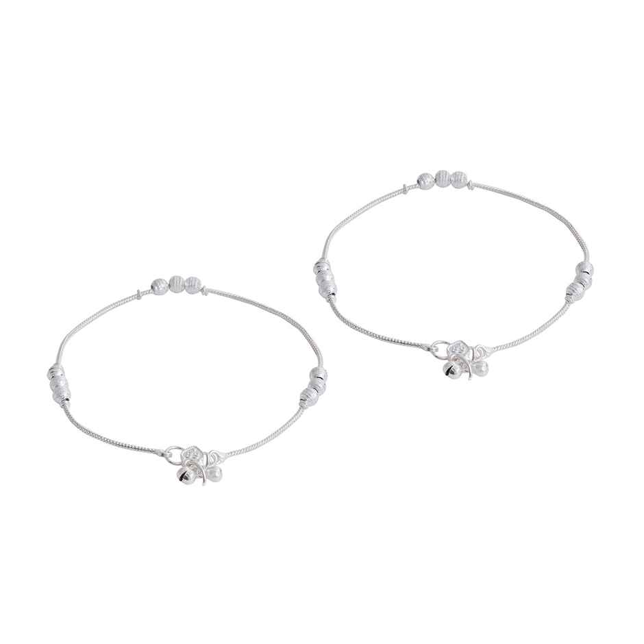 Teejh Teejh Preet Pearl Anklets