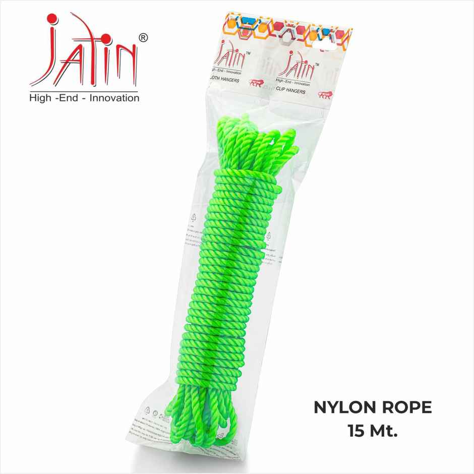 Jatin Nylon Rope | Assorted | 15 m