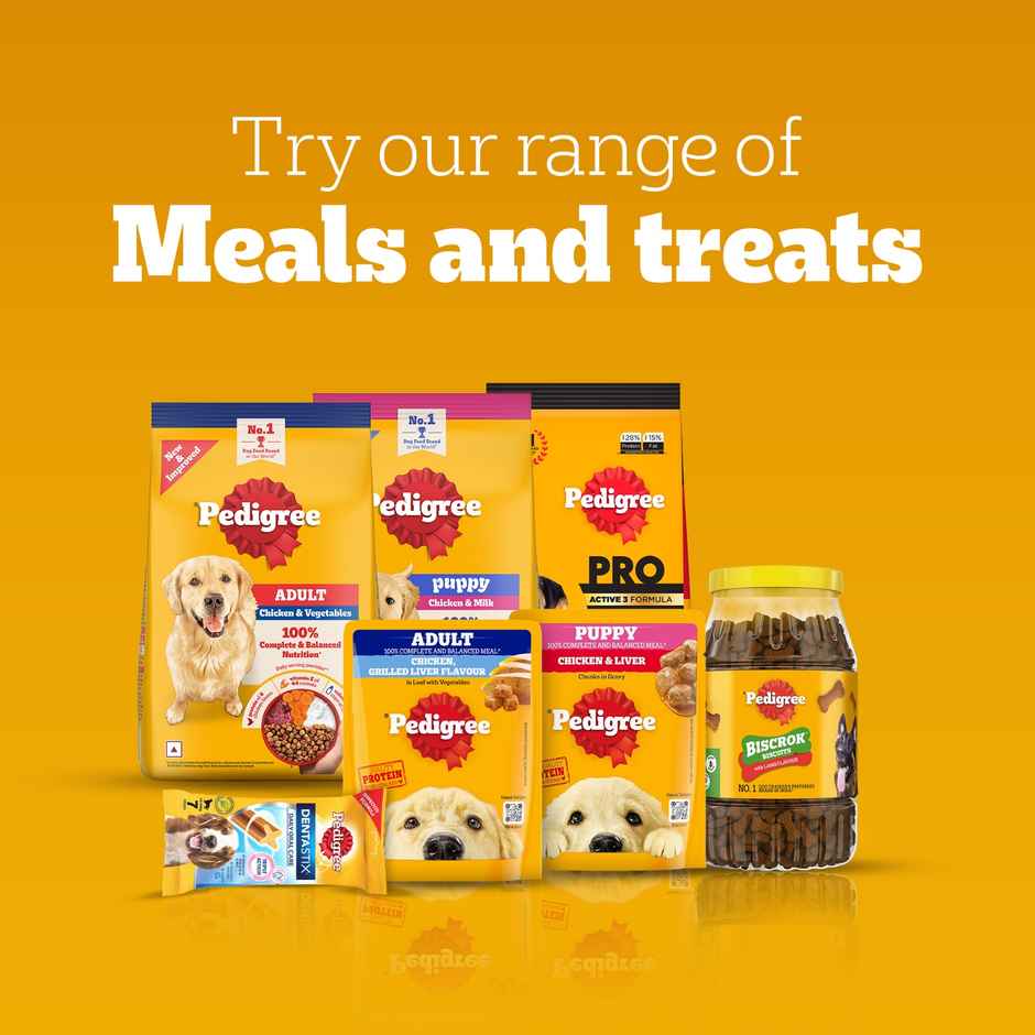 Pedigree Adult Tasty Jerky Grilled Liver Flavour Dog Treat Combo