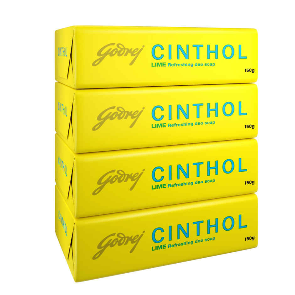 Cinthol Lime Bath Soap - Value Pack, For Men & Women