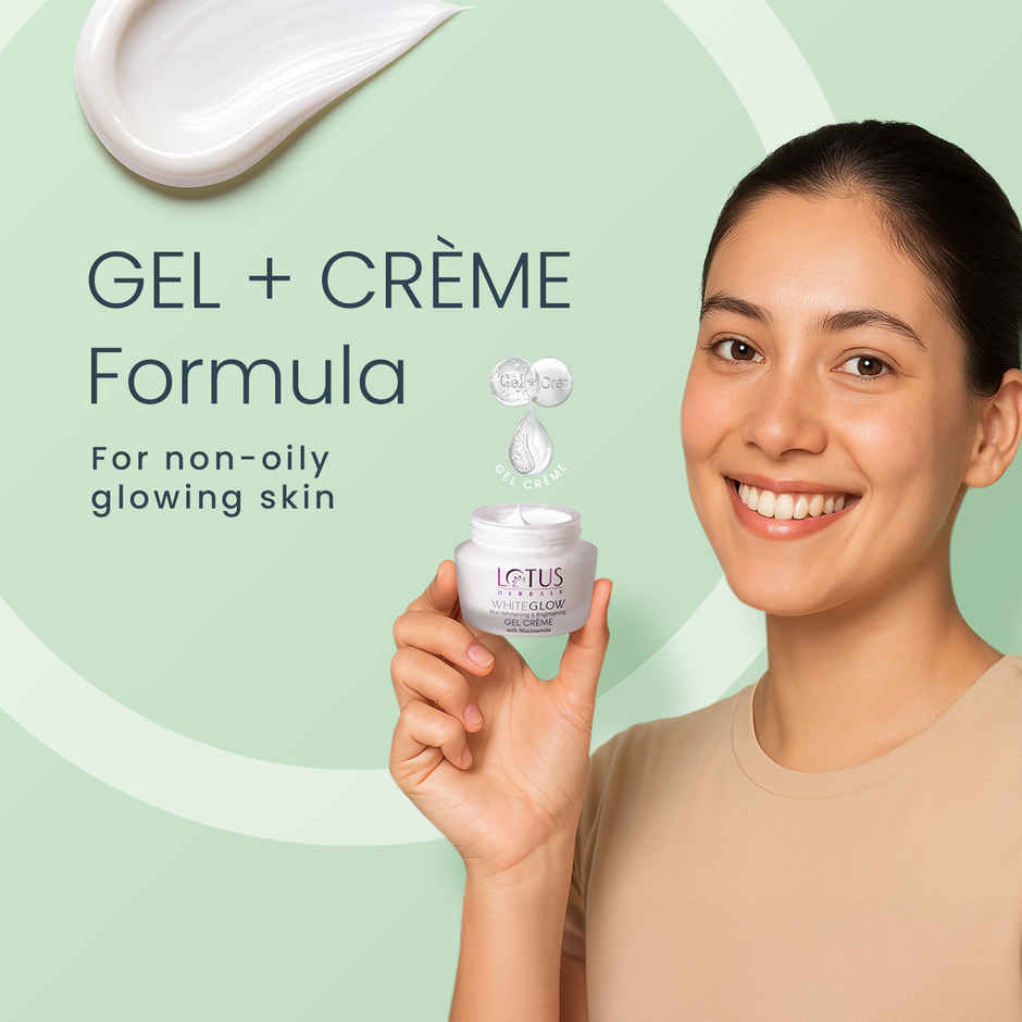 Lotus Herbals Whiteglow Skin Whitening & Brightening Gel Cream SPF 25 Pa +++