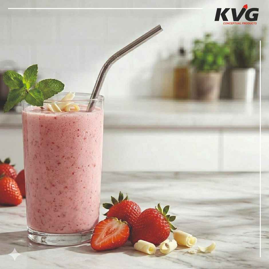 KVG Reusable Drinking Straw | Large Steel Straw | Cocktail Straw , Food Safe Straw