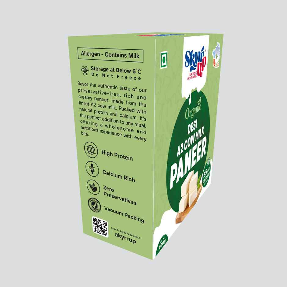 Skyrrup A2 Cow Milk Paneer