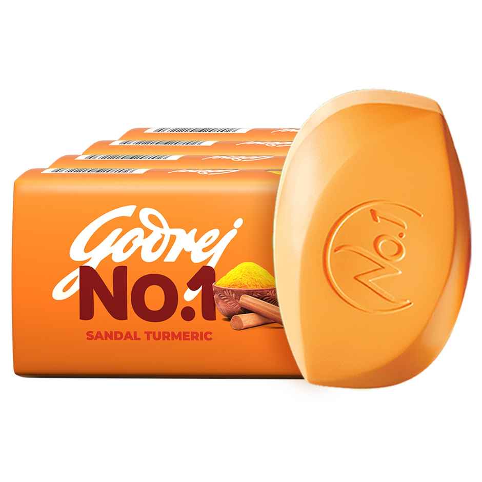 Godrej No.1 Bath Soap Sandal & Turmeric