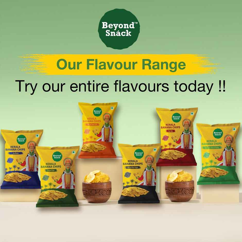 Beyond Snack Kerala Banana Chips | Sour Cream | Onion & Parsley
