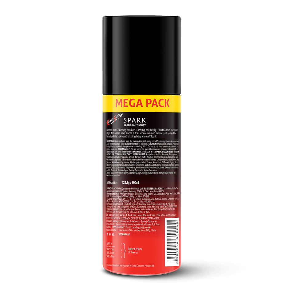 KamaSutra Spark Deodorant for Men