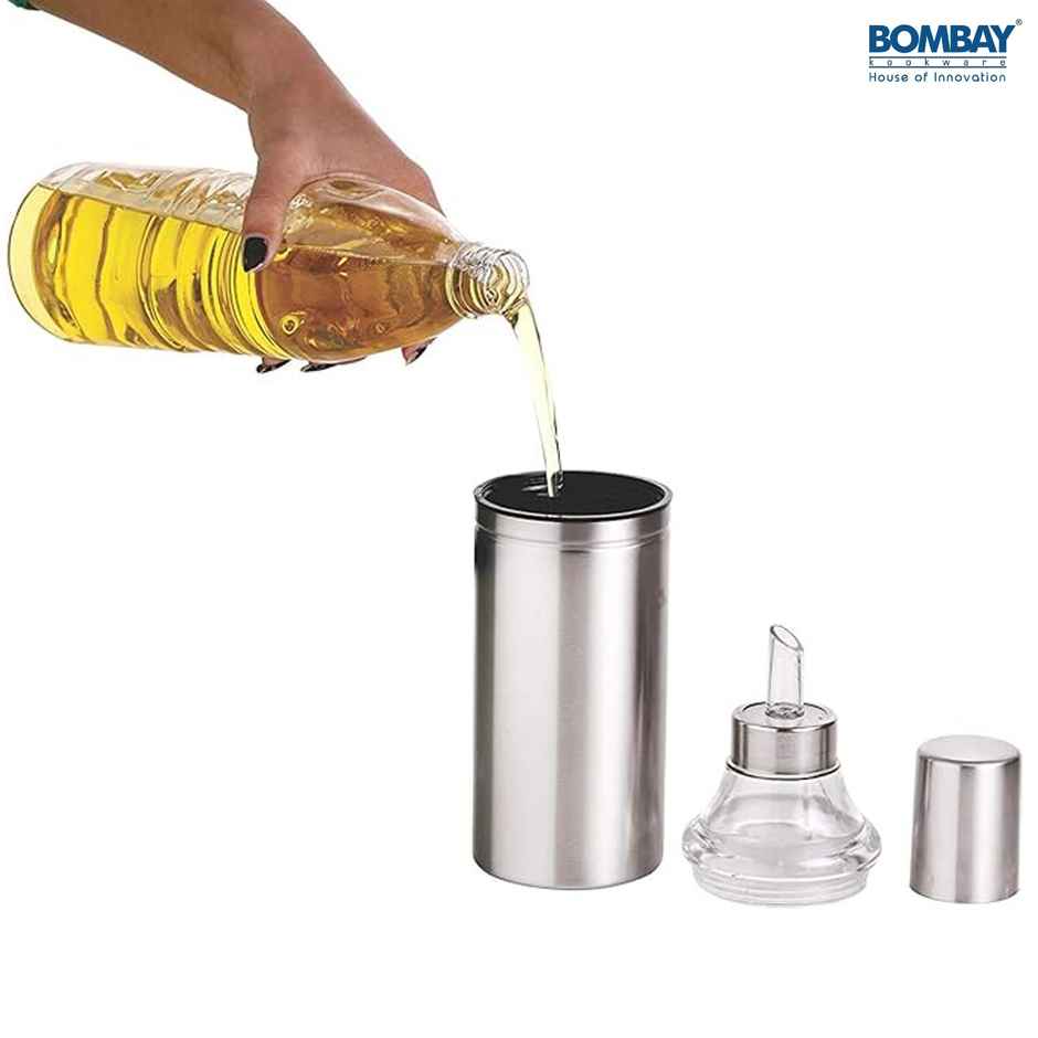 Stainless Steel Oil Dispenser - 1000 ml