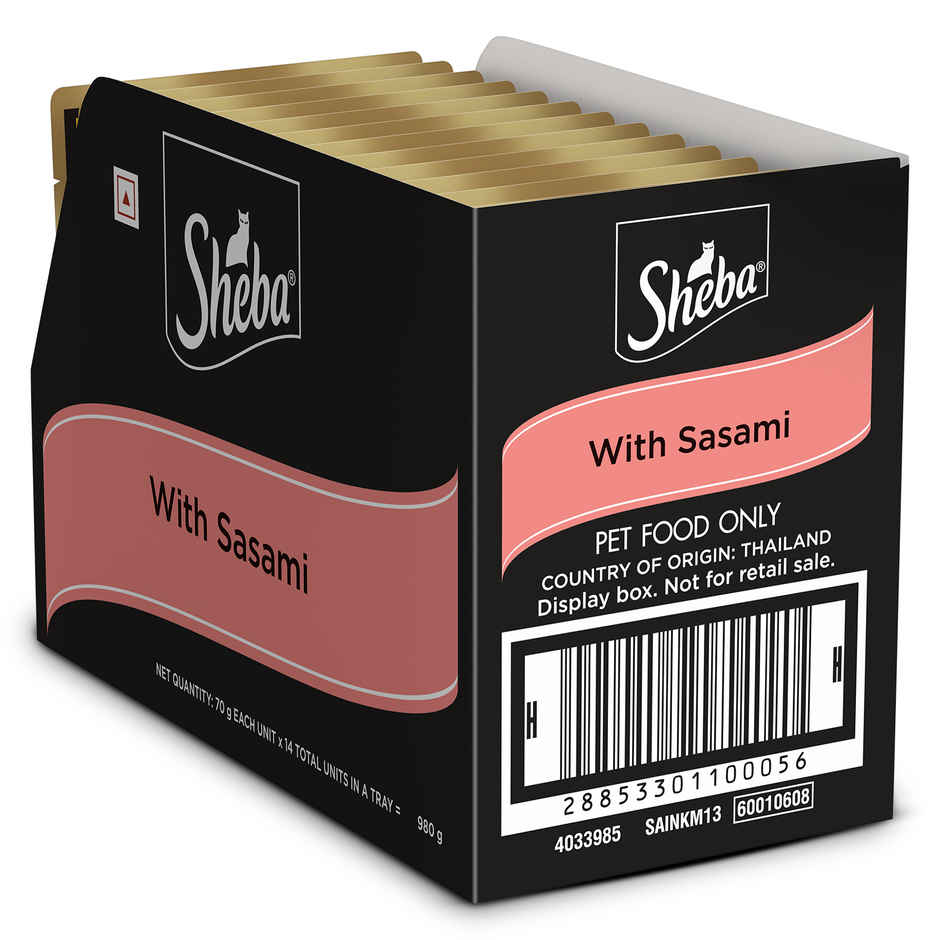 Sheba Pate Adult Wet Cat Food | Sasami