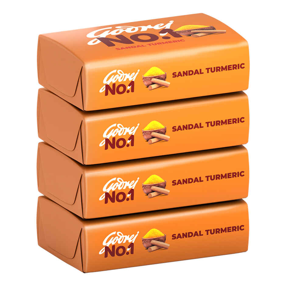 Godrej No.1 Bath Soap - Sandal & Turmeric