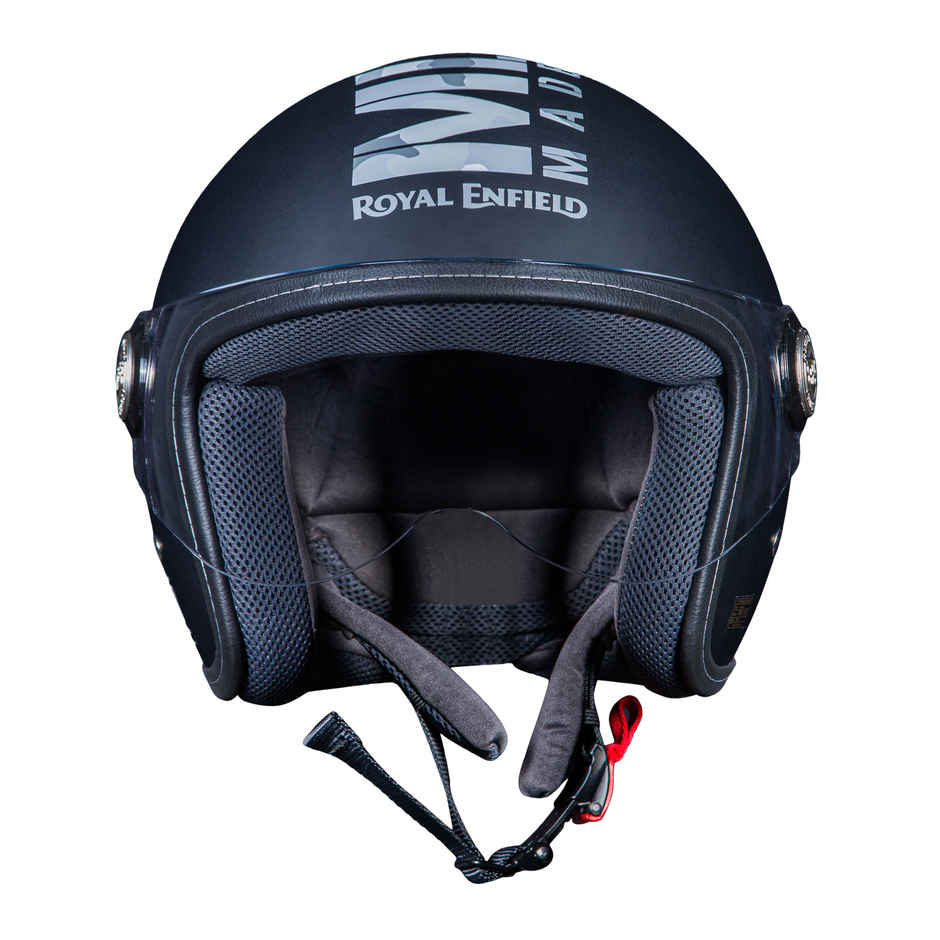 Royal Enfield Chopper Helmet | Matt Black | M | 58 cm