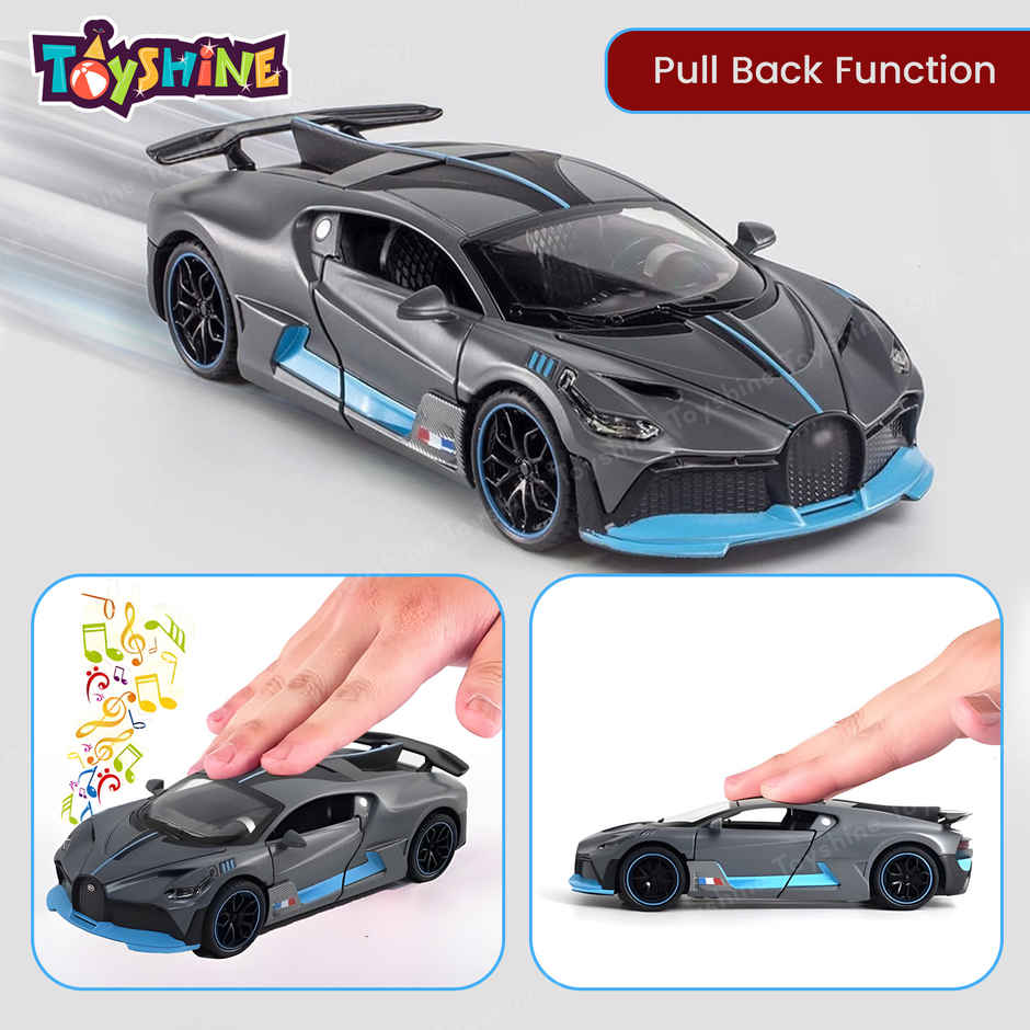 Toyshine 1:32 Scale Die Super Fast Racing Model Car with Music Lights Along with Pull Back Function