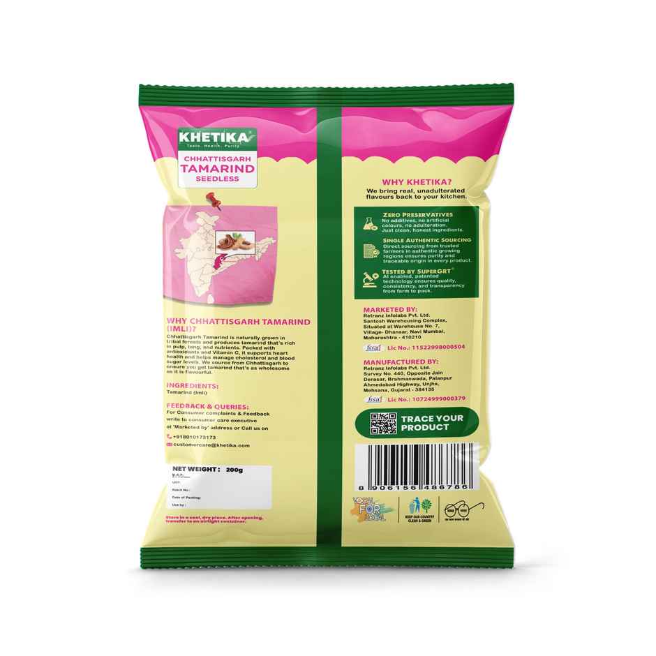 Khetika Premium Tamarind | Imli