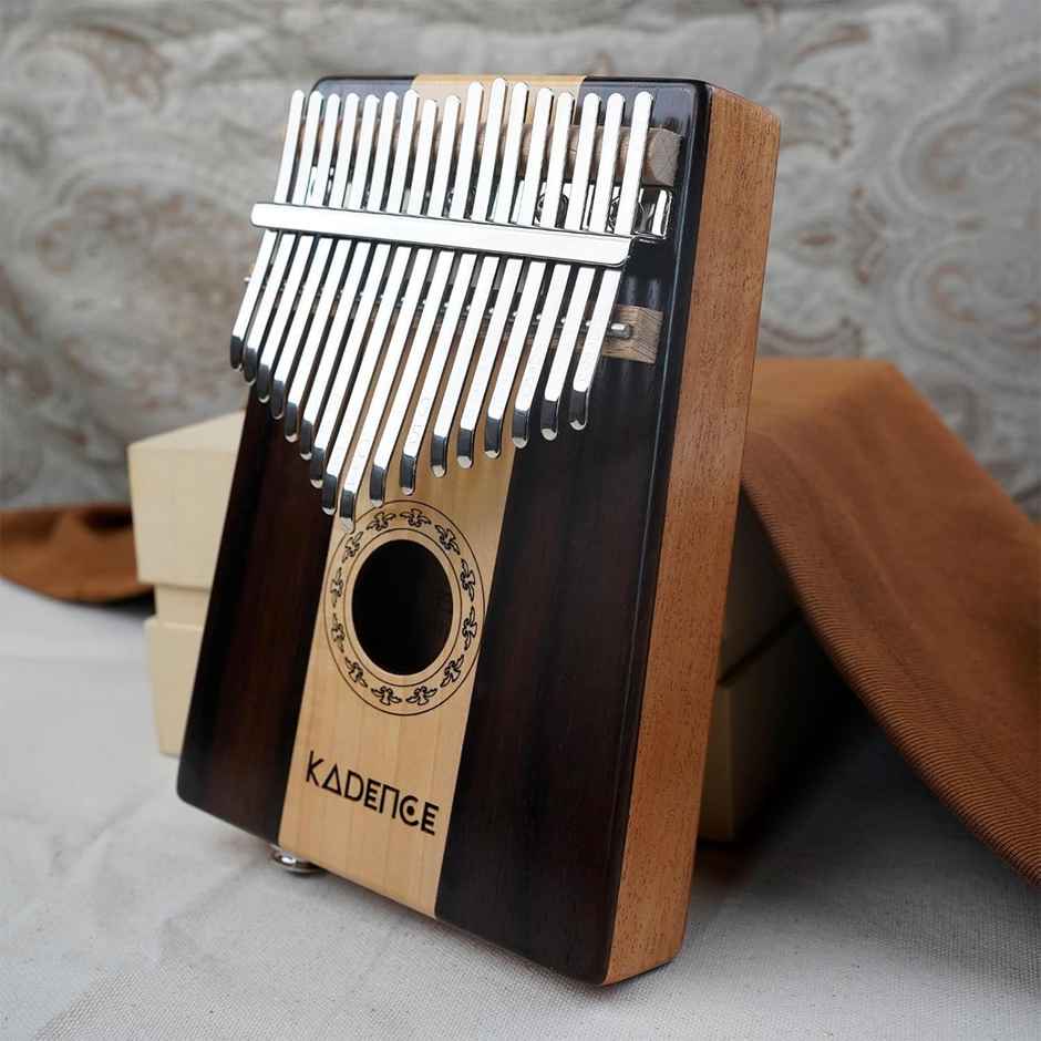 Kadence Kalimba 17 Keys Thumb Piano | Easy To Learn Portable Musical Instrument With Tuning Hammer