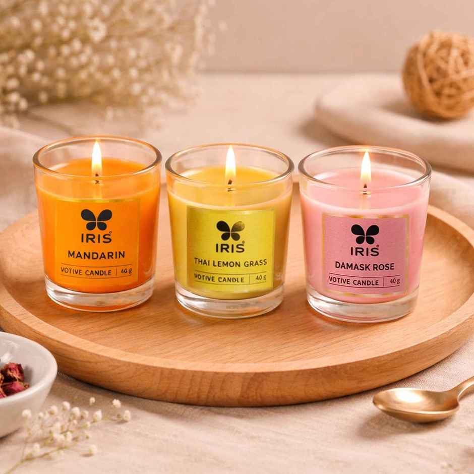 IRIS Shot Glass Candle | 40 g Each