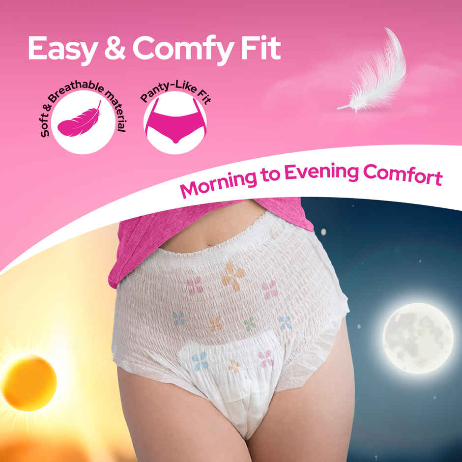 i-activ Period Panty, Disposable| S-M | For First Periods Of Young Teens