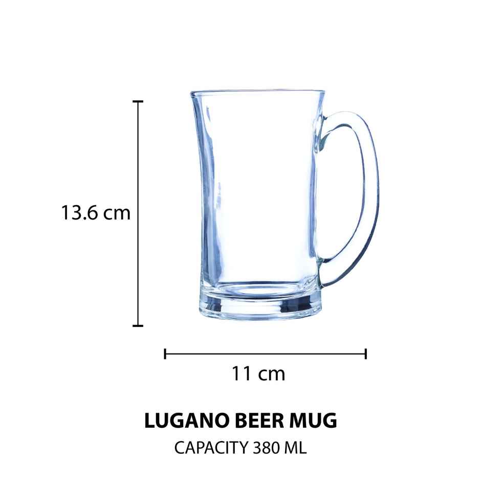 Lugano Beer Mug | 380 ml | Sanjeev Kapoor