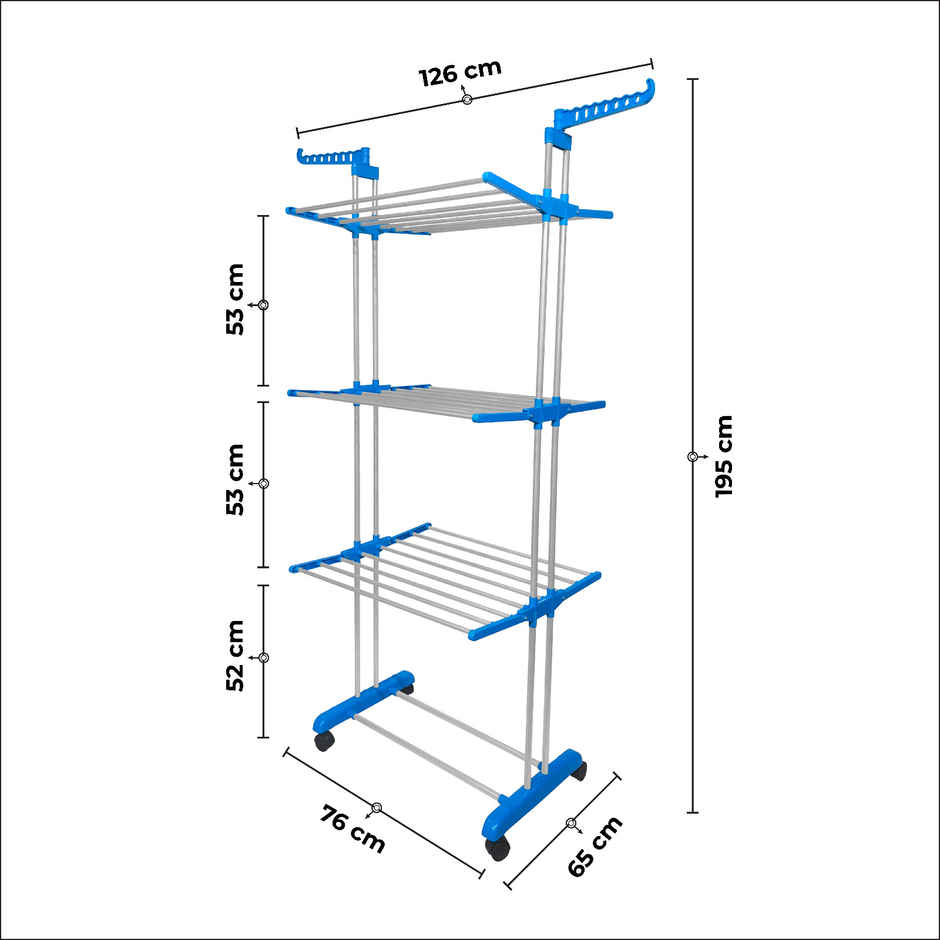 The Next Trend Jumbo Clothes Drying Stand