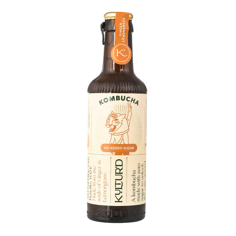 Kultur'D Kombucha Ginger Lemongrass Kombucha Combo