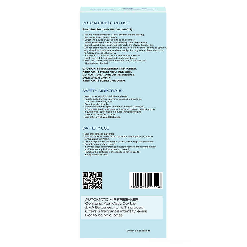 Godrej Aer Matic Cool Surf Blue Automatic Room Fresheners | Kit (Machine + 1 Refill)