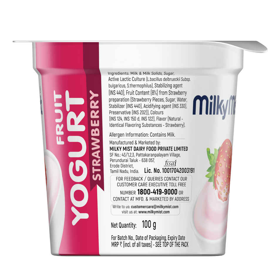 Milky Mist Fruit Yogurt Strawberry Combo