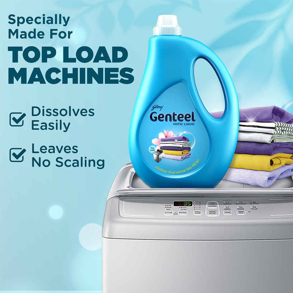 Godrej Genteel Matic Top Load Detergent Liquid