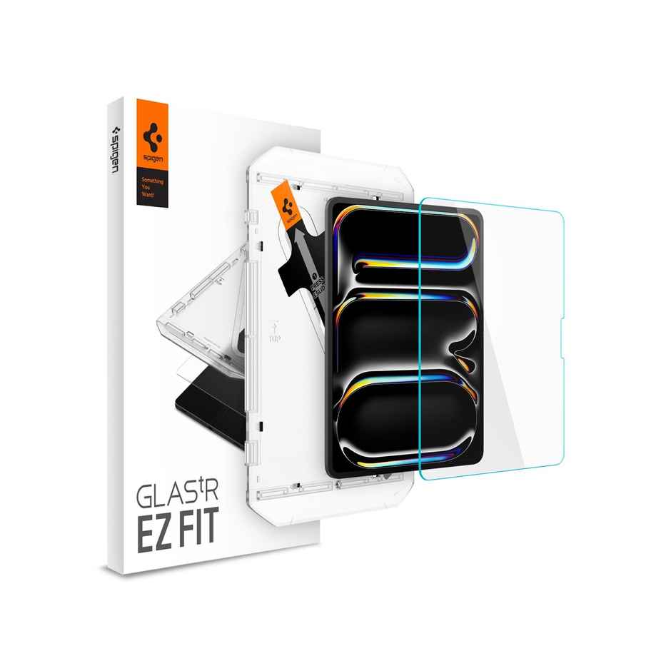 Spigen EZ Fit Tempered Glass Screen Guard Protector For Apple iPad Pro 13 inch (2024) - 1 Pack