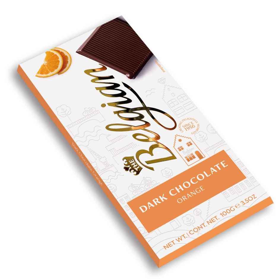 The Belgian Bar Dark Orange Chocolate