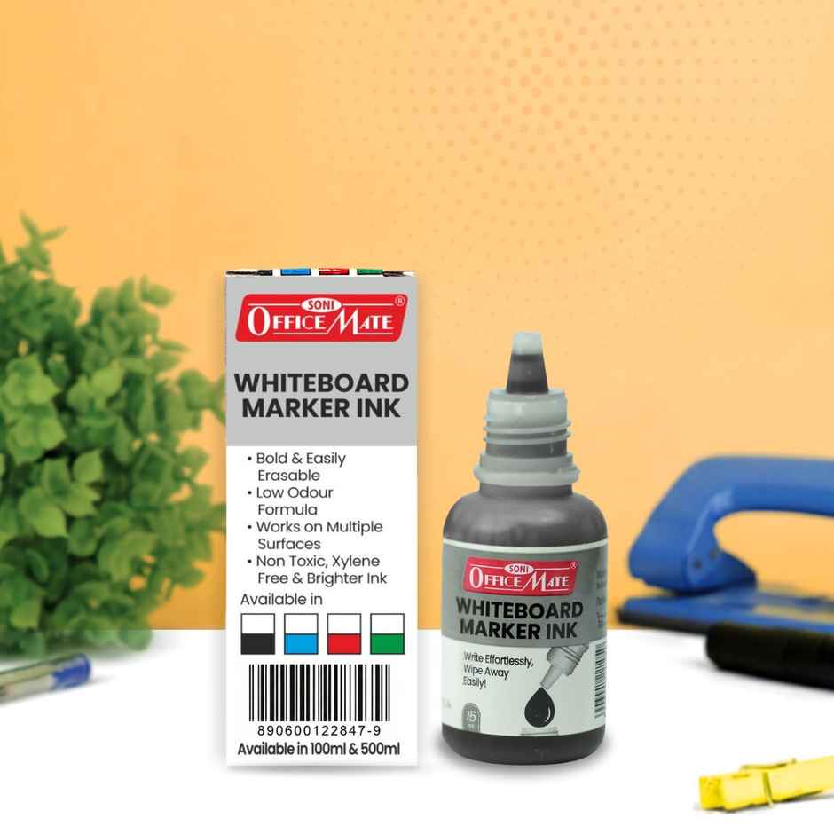 Soni OfficeMate Whiteboard Marker Ink | Black