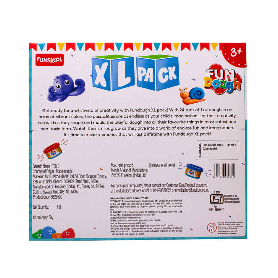 Funskool Fundough XL Pack 9626500
