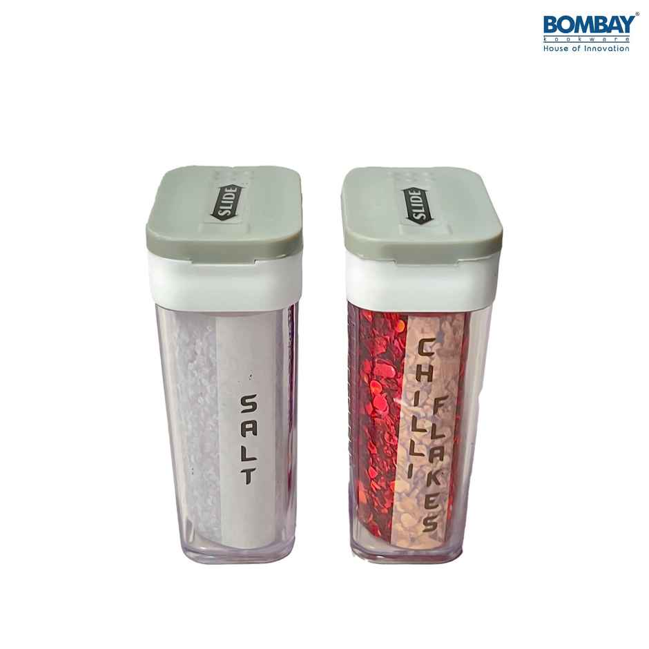 Spice and Masala Holder | 2 Pcs set Grey Colour