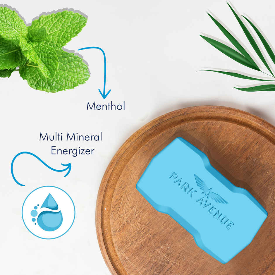 Park Avenue Cool Blue Soap Pack of 4