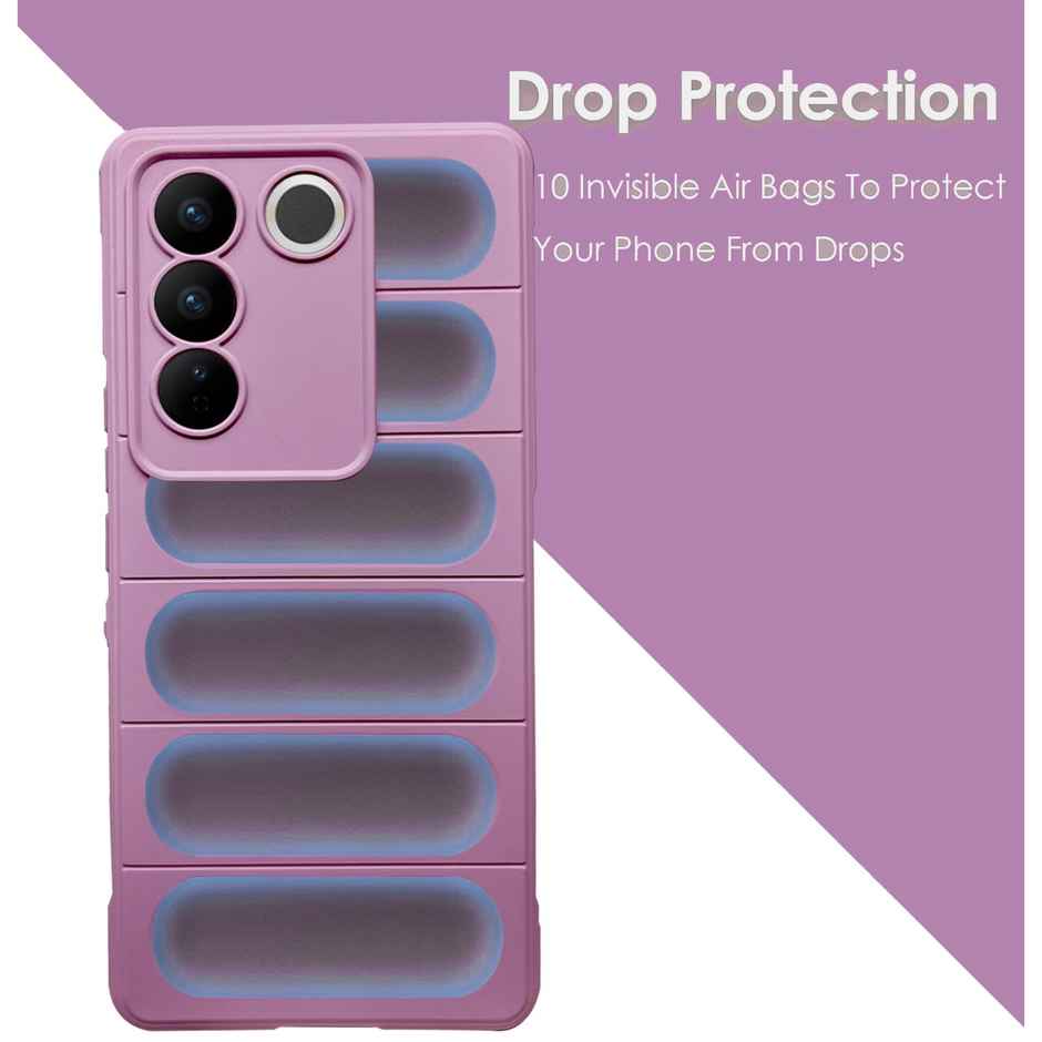 Artistque Case For Vivo V27 / V27 Pro 5g Back Case Cover - Liquid Stripe Cover Silicone