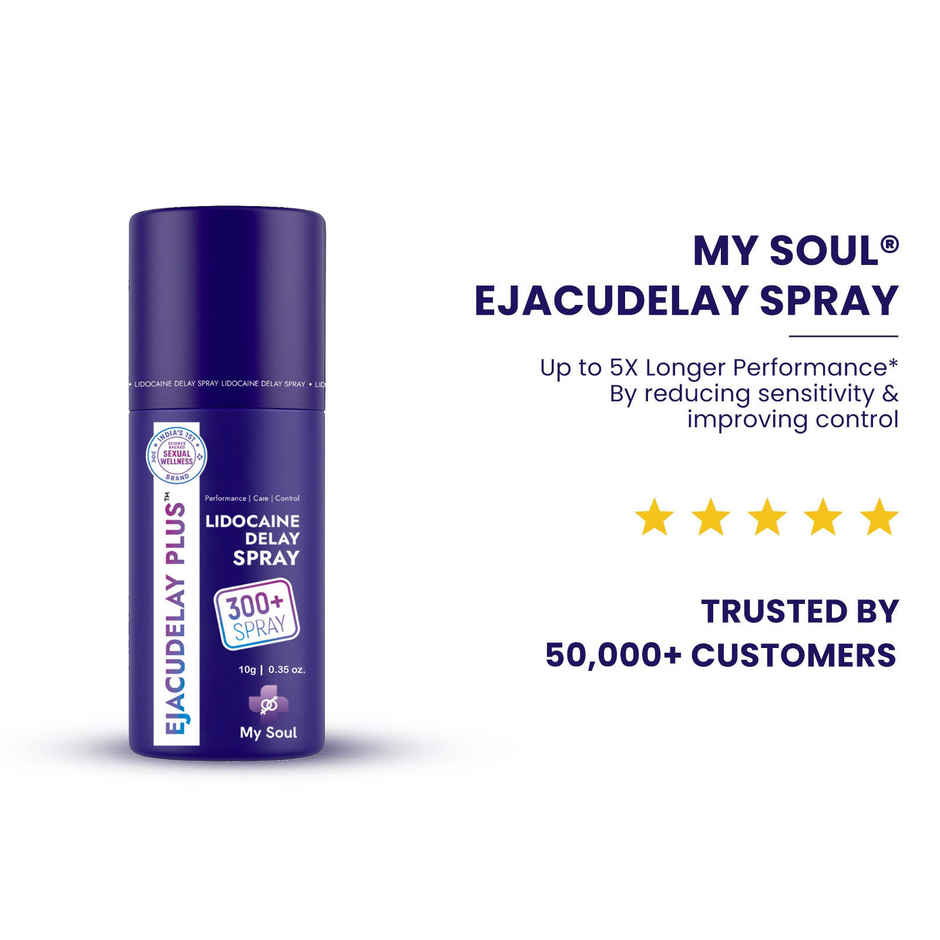 My Soul Ejacudelay Lidocaine Delay Spray for Men