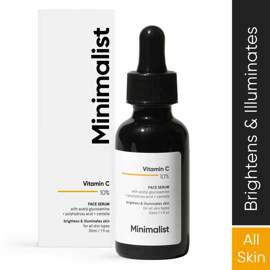 Minimalist 10% Vitamin C Brightening & Hydrating Face Serum