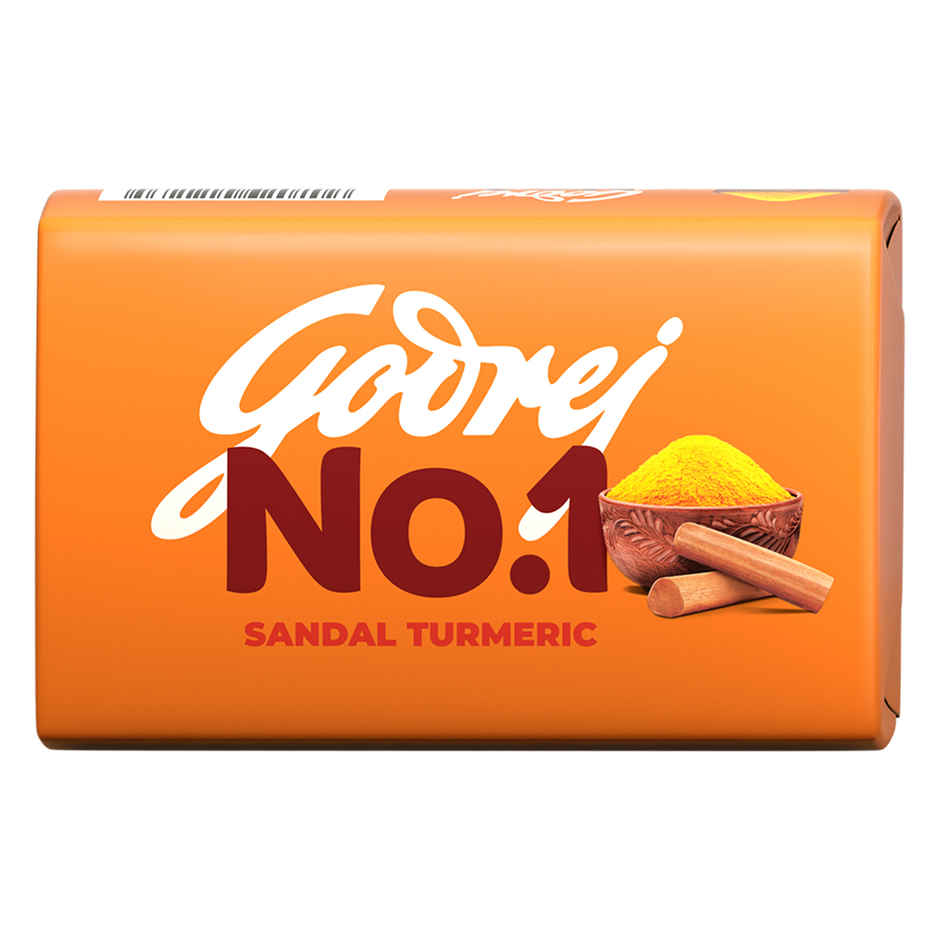 Godrej No.1 Bath Soap - Sandal & Turmeric