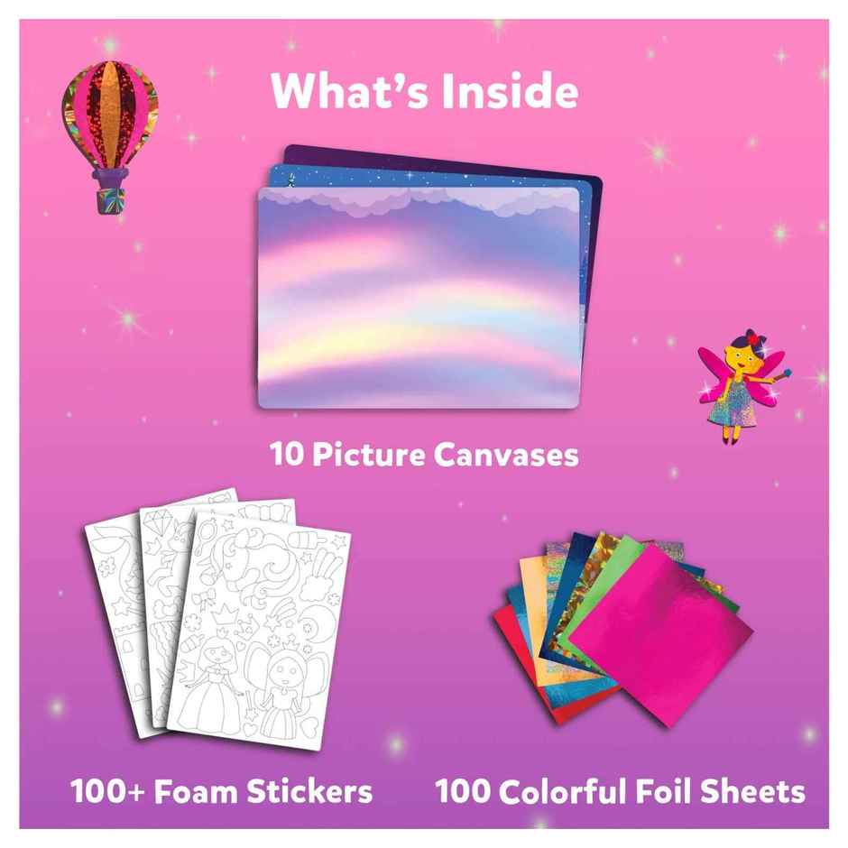 Skillmatics Art & Craft Activity - Foil Fun Unicorns & Princesses