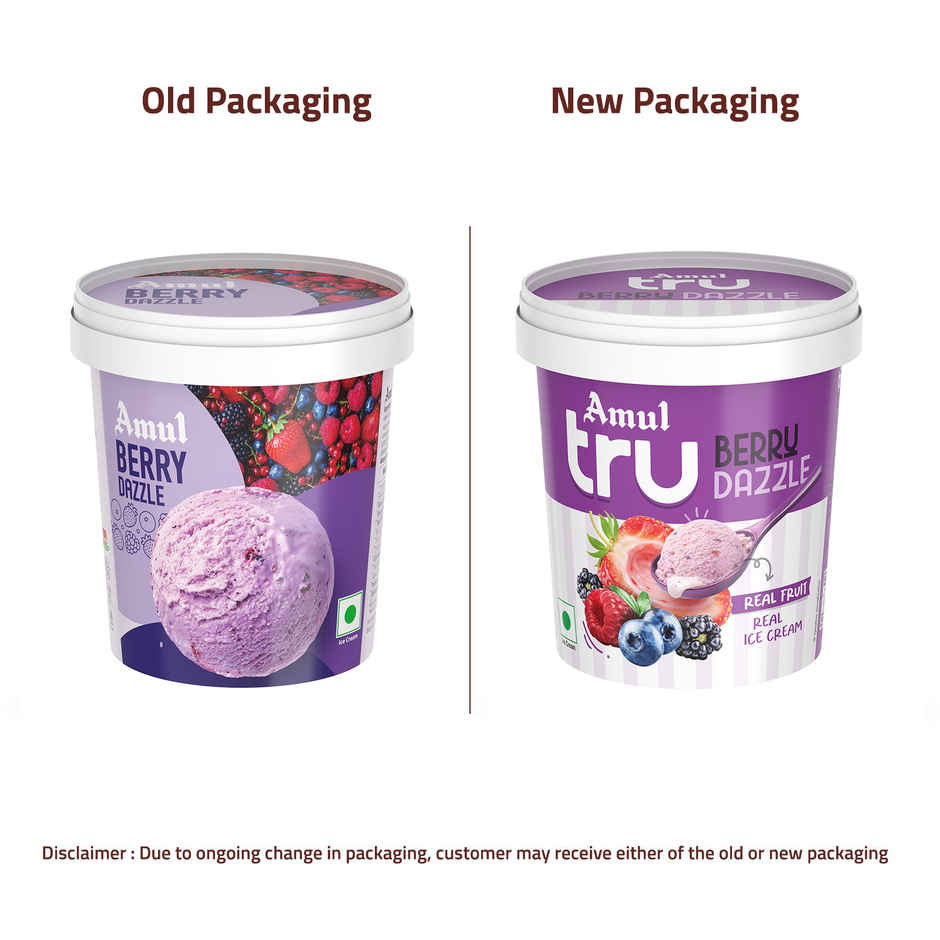 Amul Tru Berry Dazzle Icecream Cup