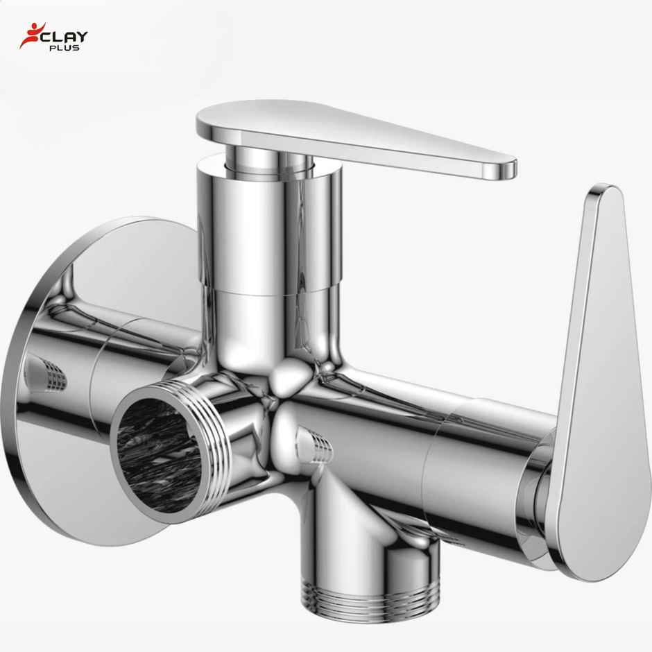 Clayplus Neno 2 in 1 Angle Cock | Faucet | Tap With Flange