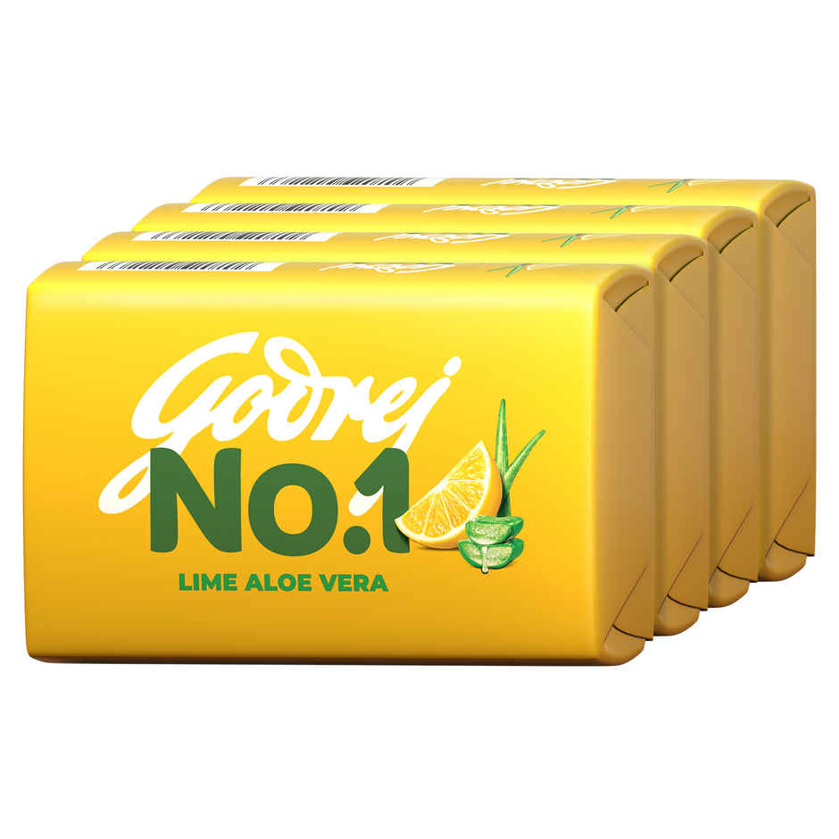 Godrej No.1 Bath Soap - Lime & Aloe Vera
